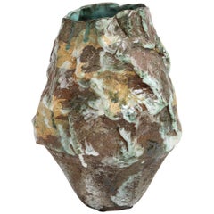Vaso scultoreo grande #4 di Dena Zemsky