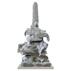 Großplastik 'Anatomy Of Nature' von Kate Lipecky, Harz und Epoxy-Ton, 2025