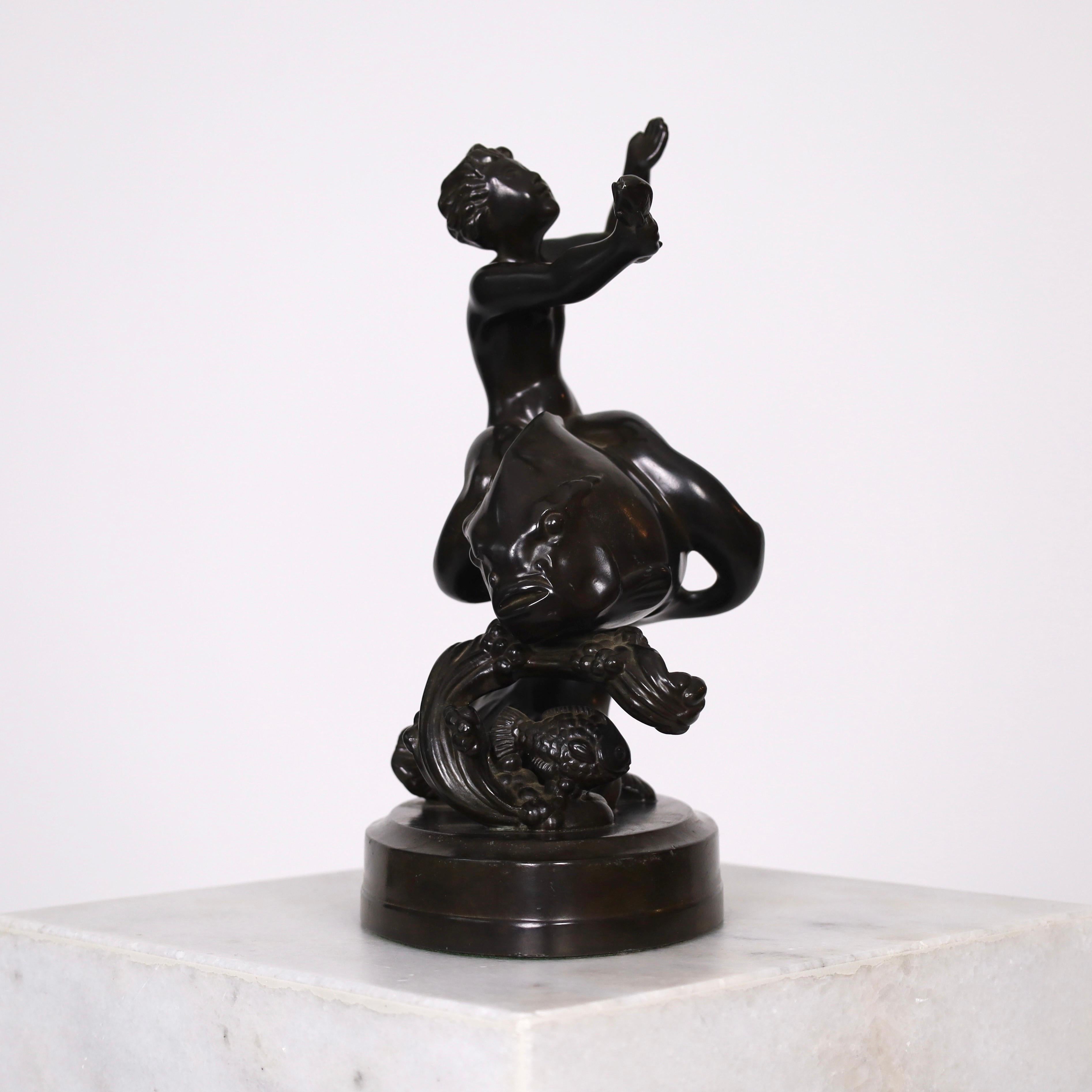 Danois Grande sculpture de Just Andersen, années 1930, Danemark en vente