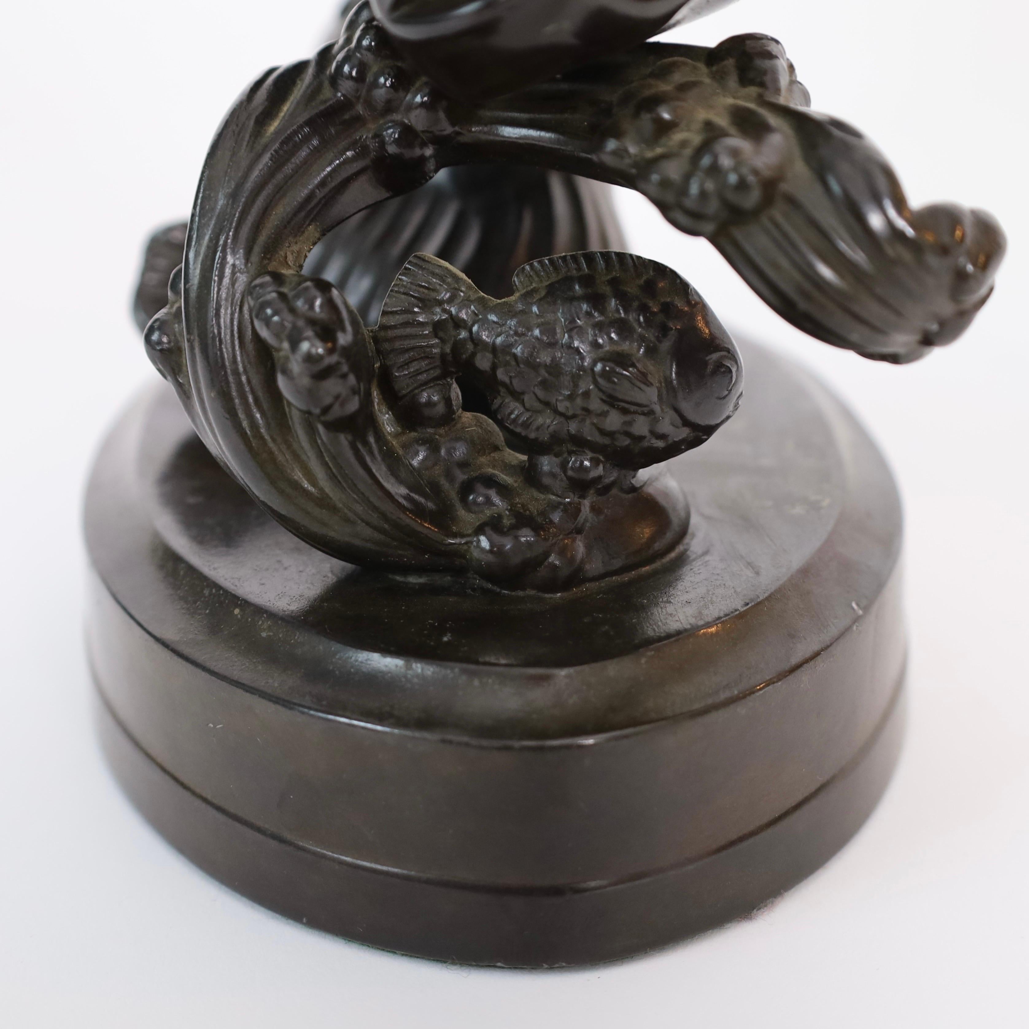Grande sculpture de Just Andersen, années 1930, Danemark en vente 2