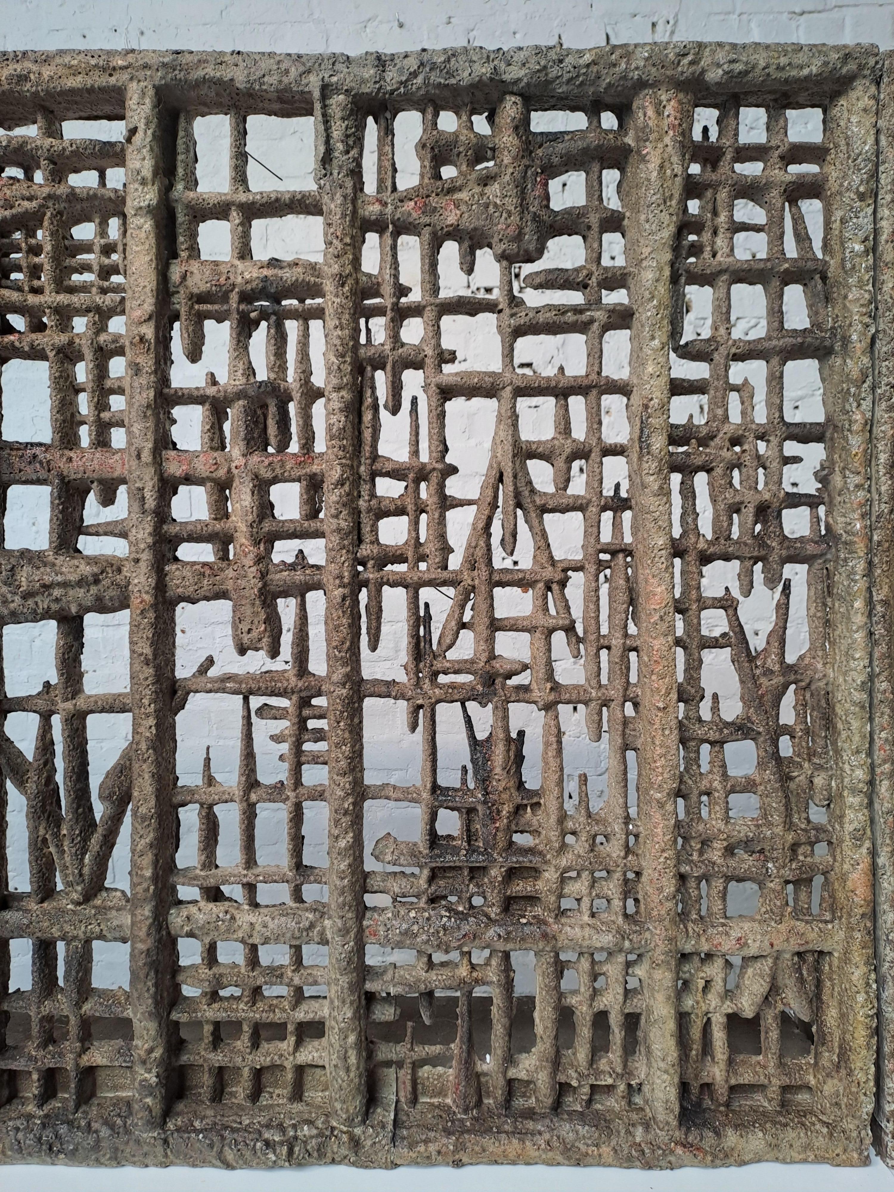 Große Skulptur von Pia Manu (Brutalismus) im Angebot