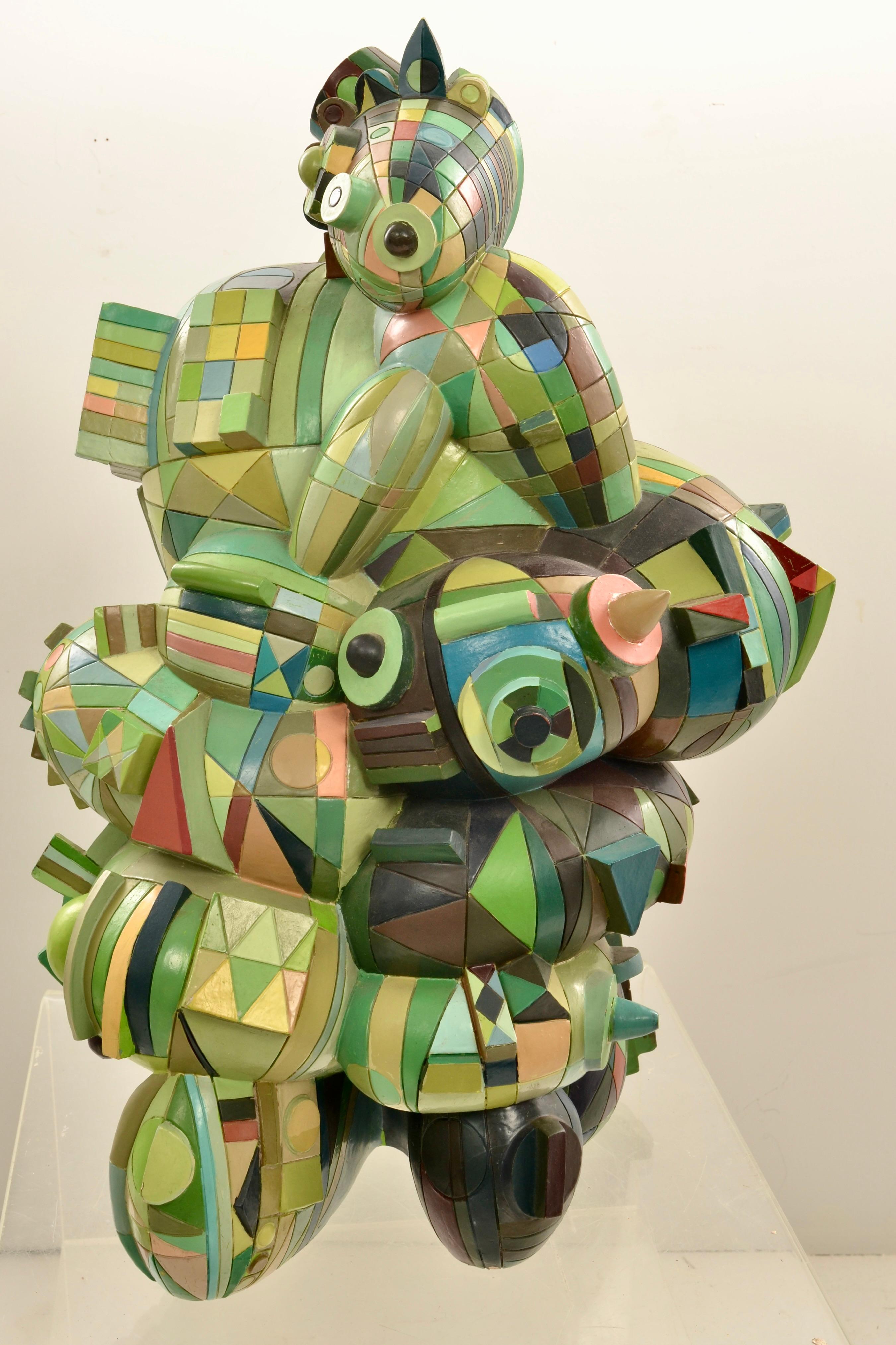 Moderne Grande sculpture de l'artiste russo-américain Alexander Ney en vente