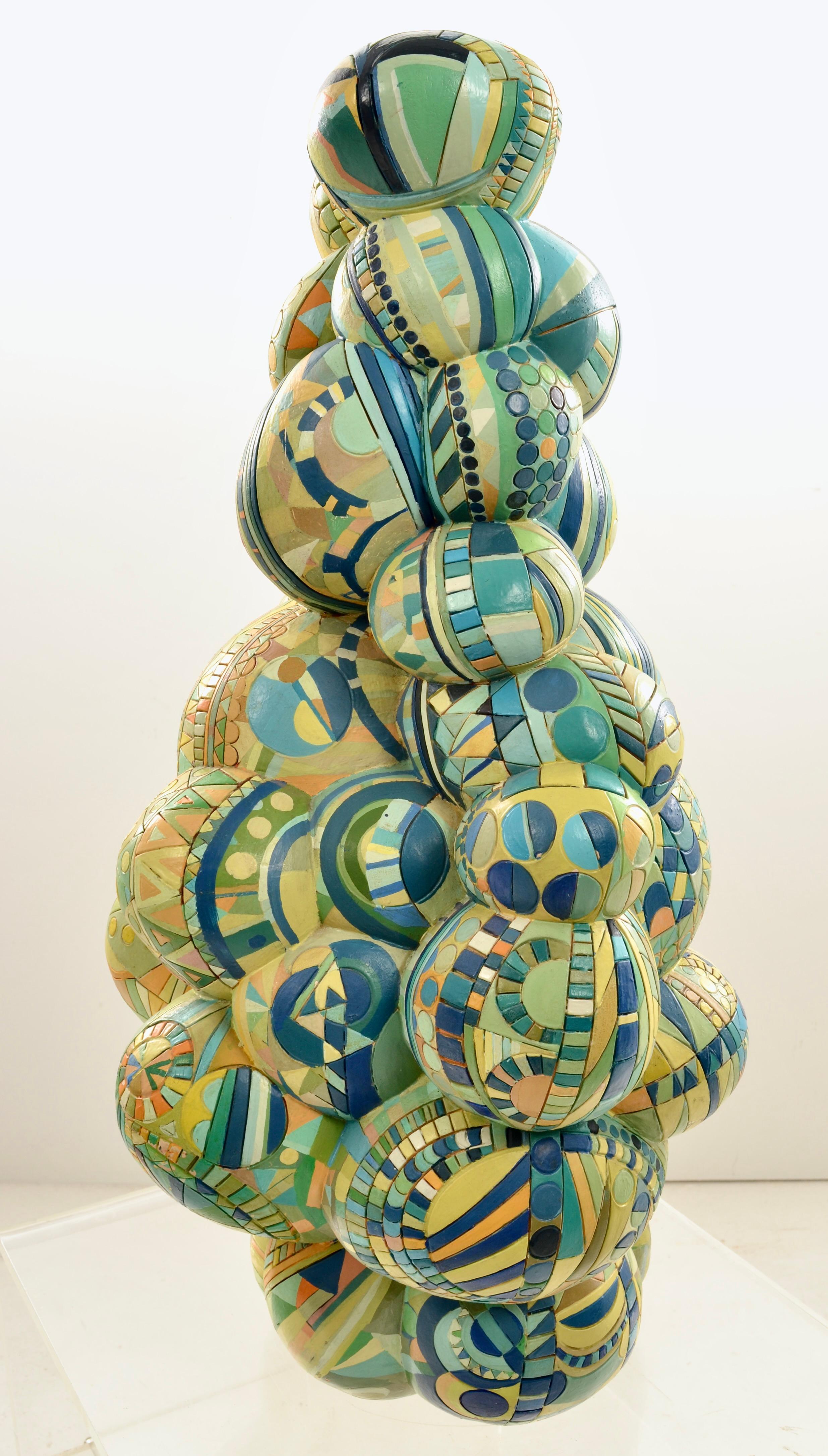 Großplastik des russisch-amerikanischen Künstlers Alexander Ney (Gebrannt) im Angebot