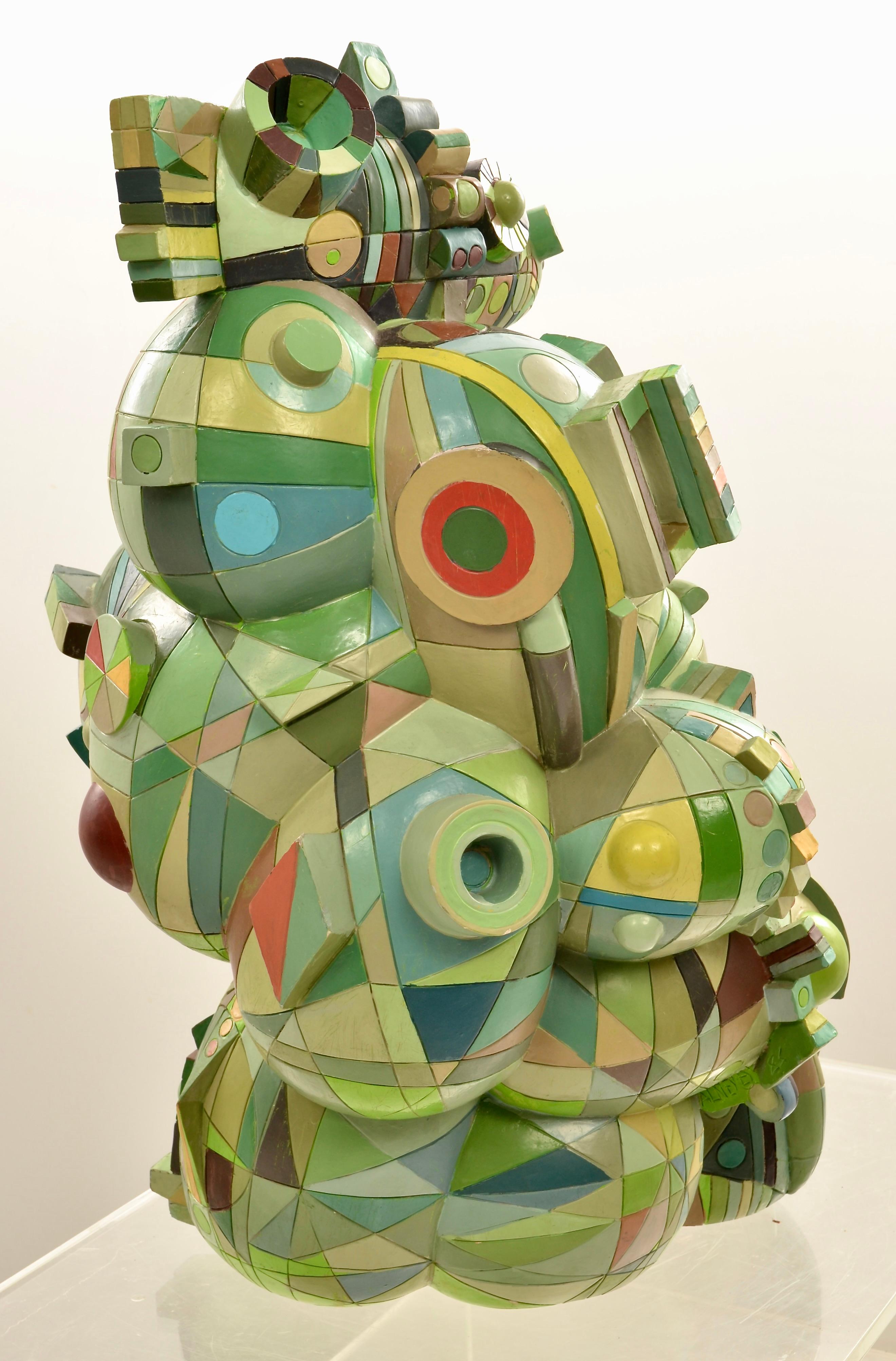 Terre cuite Grande sculpture de l'artiste russo-américain Alexander Ney en vente