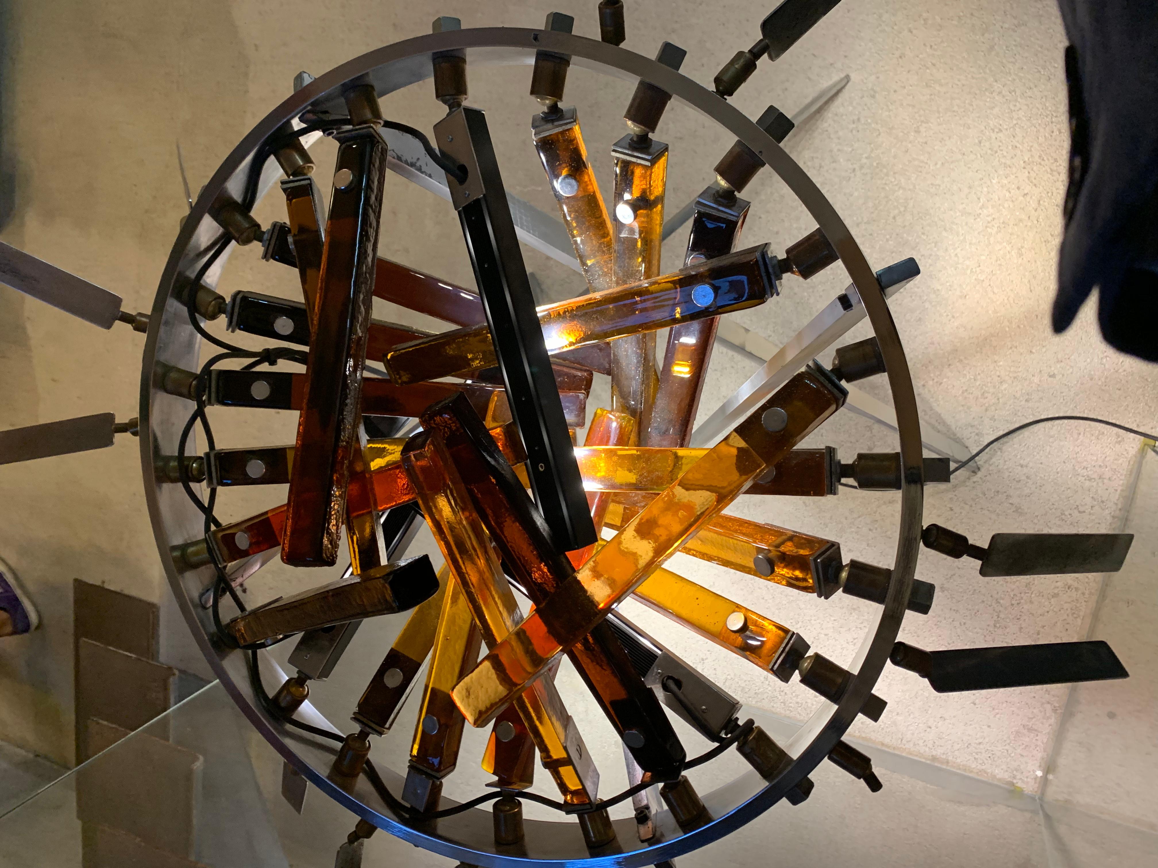 Gran escultura Quimera de Marcello Avenali Latón en venta