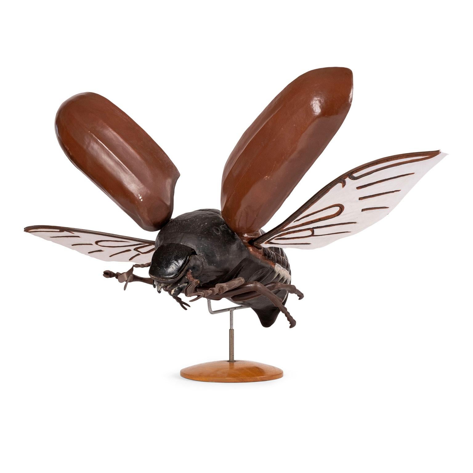 Large Sculpture of Beetle in Flight For Sale 7