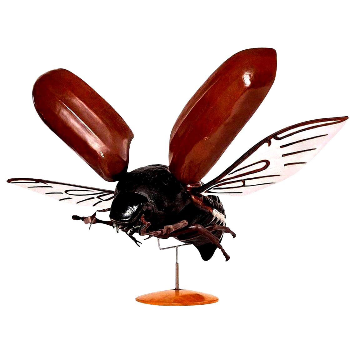 Large Sculpture of Beetle in Flight 8