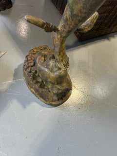 Large Sculpture of Mercury - 190 cm - Roman Style