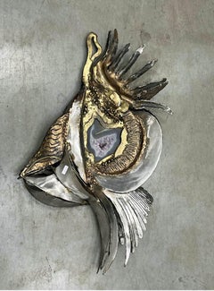 grande applique Scupture, Pop Art, Signée Jacques Lerebourg circa 1970