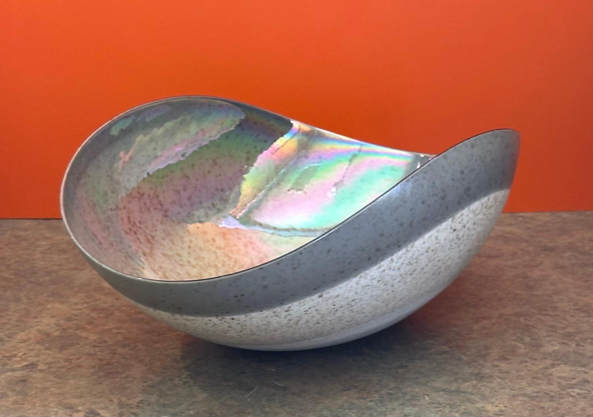 Große Schale in Muschelform von Murano Glas im Angebot 4