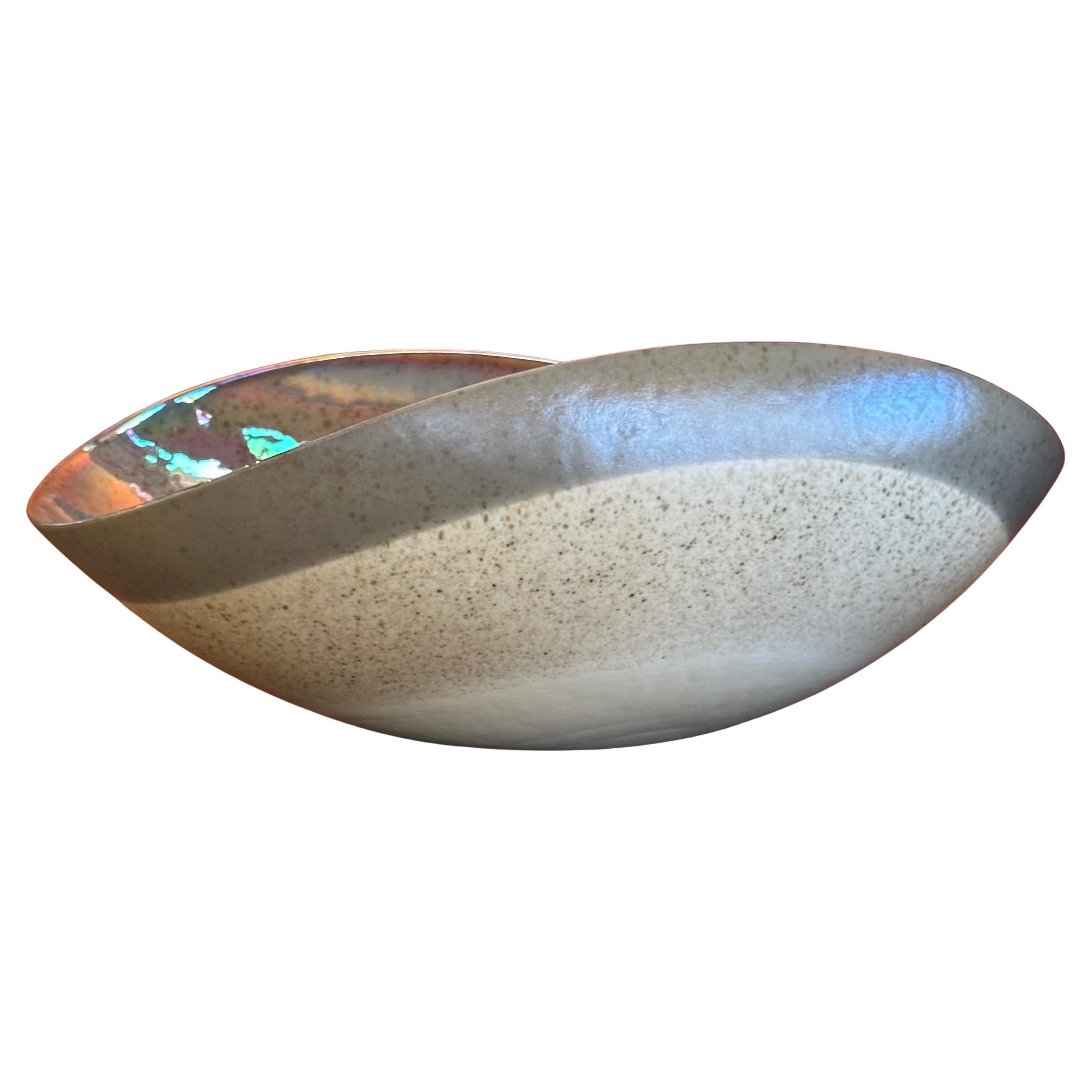 Große Schale in Muschelform von Murano Glas (Italienisch) im Angebot
