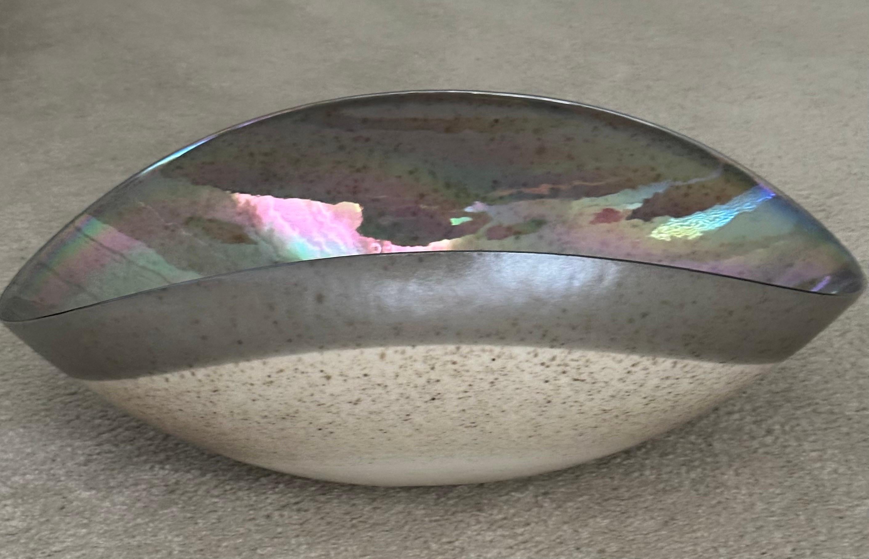 Große Schale in Muschelform von Murano Glas im Zustand „Gut“ im Angebot in San Diego, CA