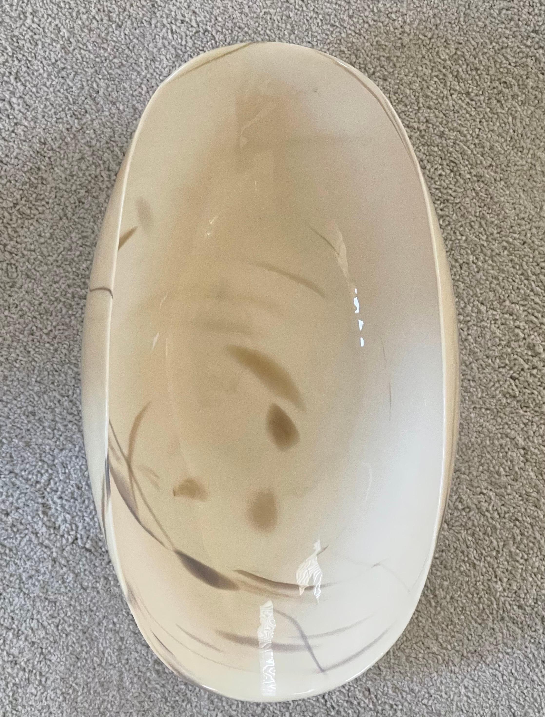 XXIe siècle et contemporain Grand bol de centre de table en forme de « coquillage » de Yalos pour Murano Glass en vente