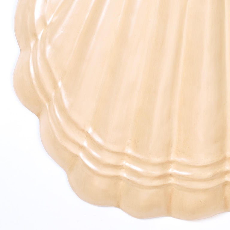 Large Seashell Wall Sculpture For Sale at 1stDibs