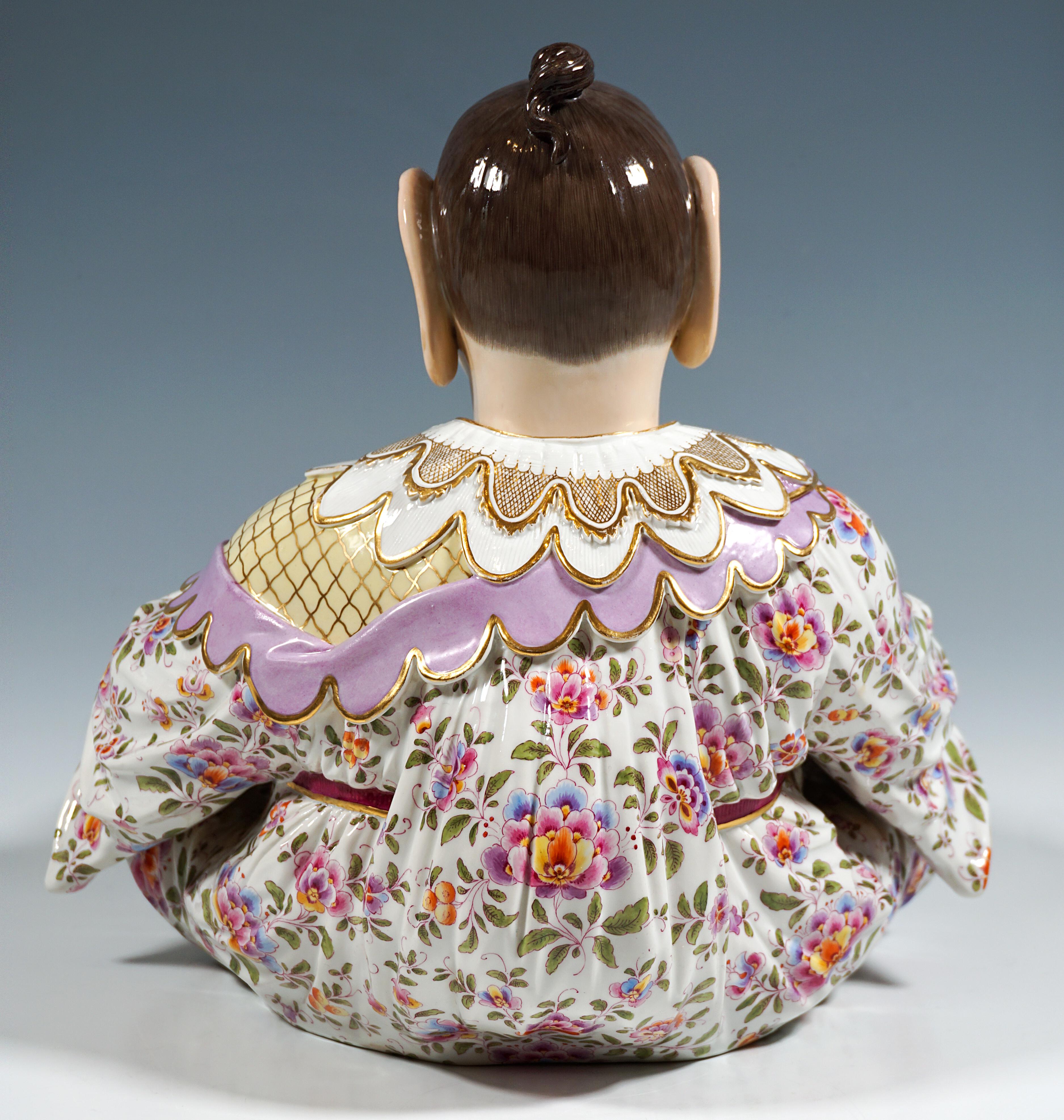 Altro Pagoda ondeggiante di Meissen Porcelain con seduta di grandi dimensioni, di J.J. Kaendler, 1860 circa in vendita
