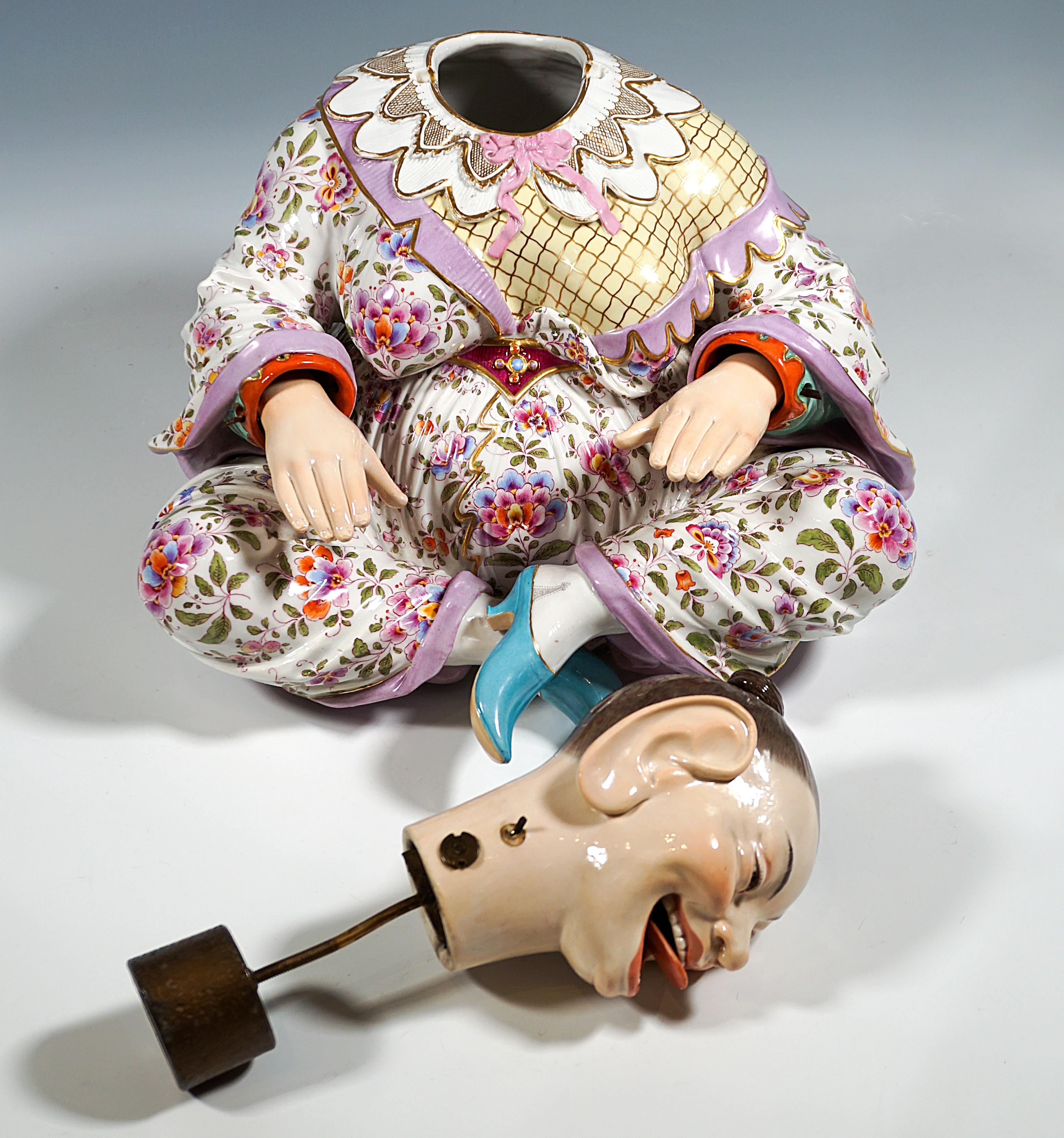 Pagoda ondeggiante di Meissen Porcelain con seduta di grandi dimensioni, di J.J. Kaendler, 1860 circa in vendita 1