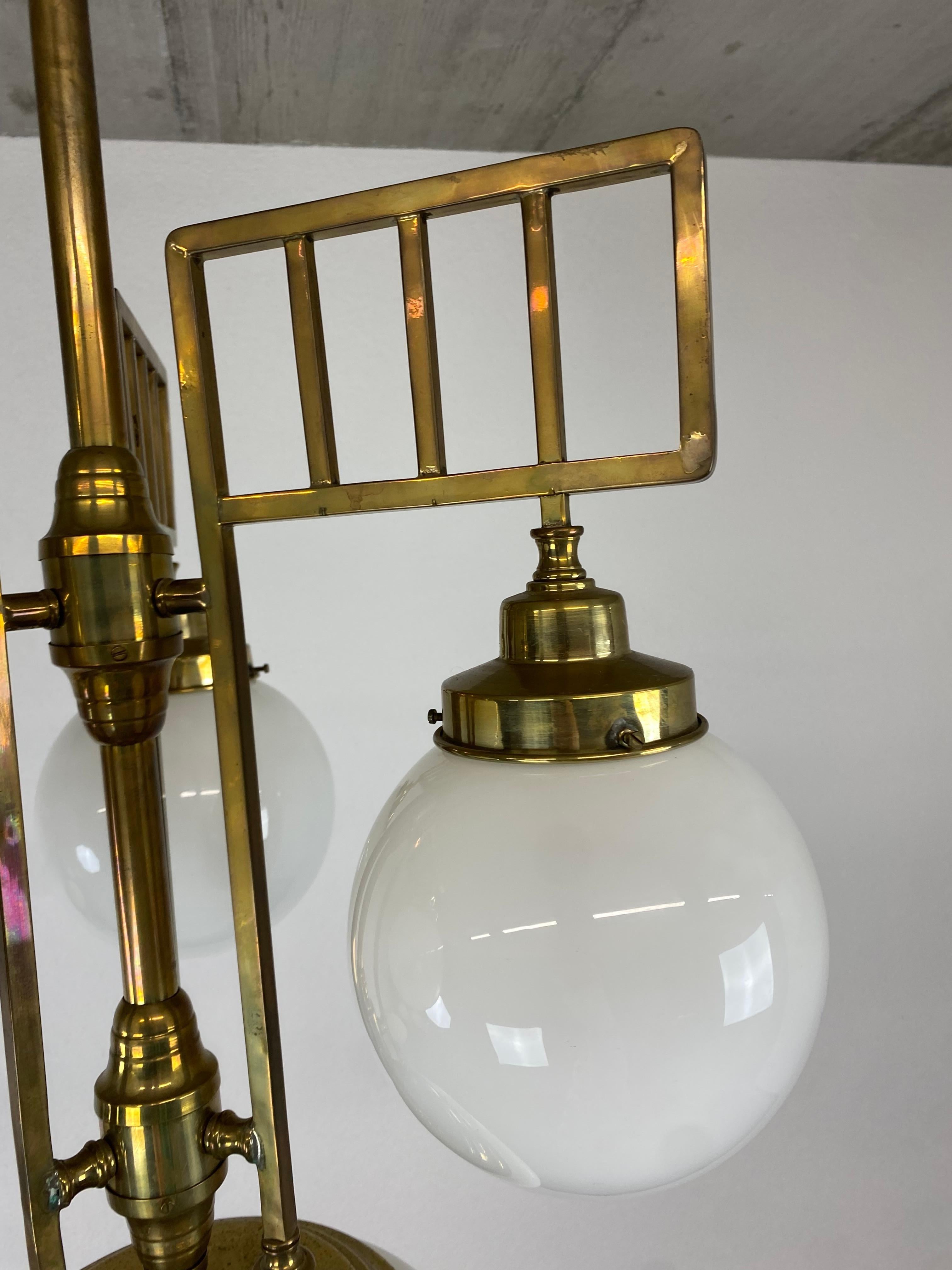 Early 20th Century Large Secession Hanging Lamp
