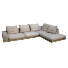 Large Sectional Sofa with Chaise by Roche Bobois