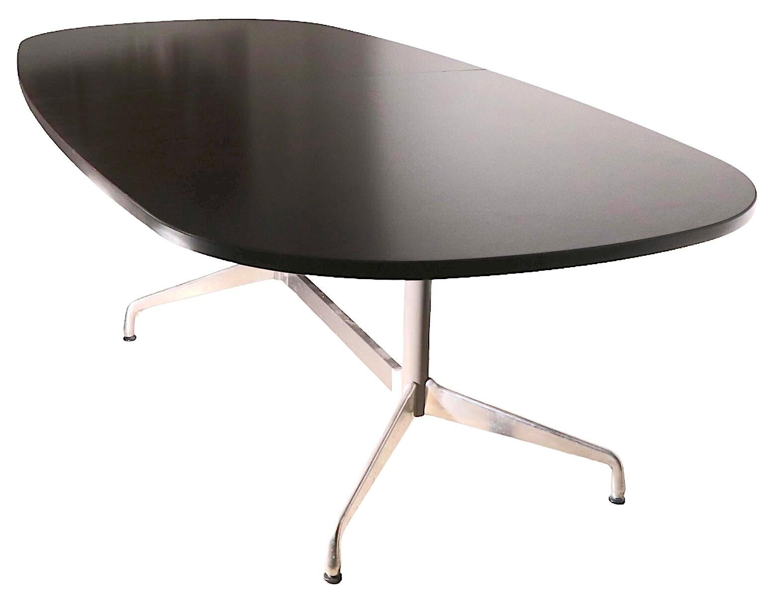 Large Segmented Base Eames for Herman Miller Conference Dining Table 3