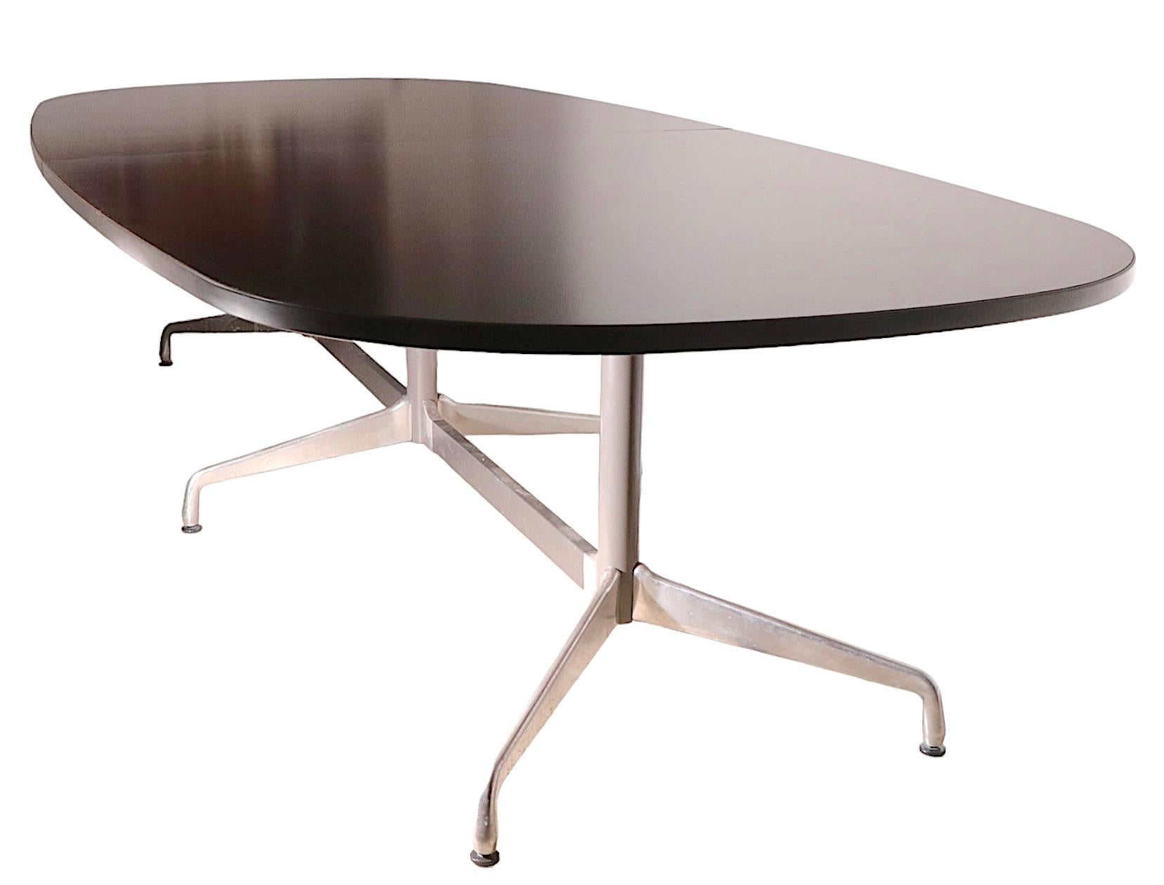 Large Segmented Base Eames for Herman Miller Conference Dining Table 4