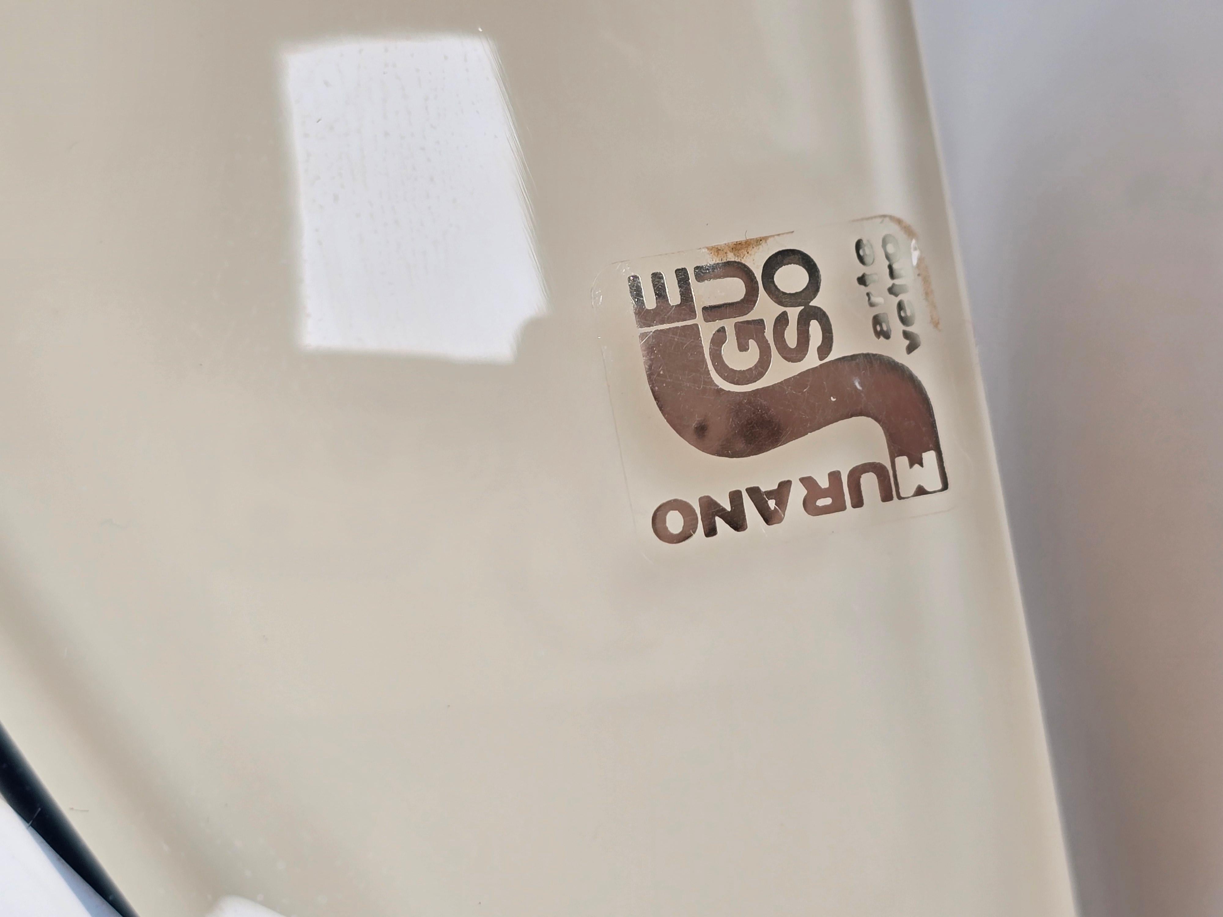 Vetro Grande scultura di uccello cigno di Murano di Seguso, metà del secolo scorso. in vendita