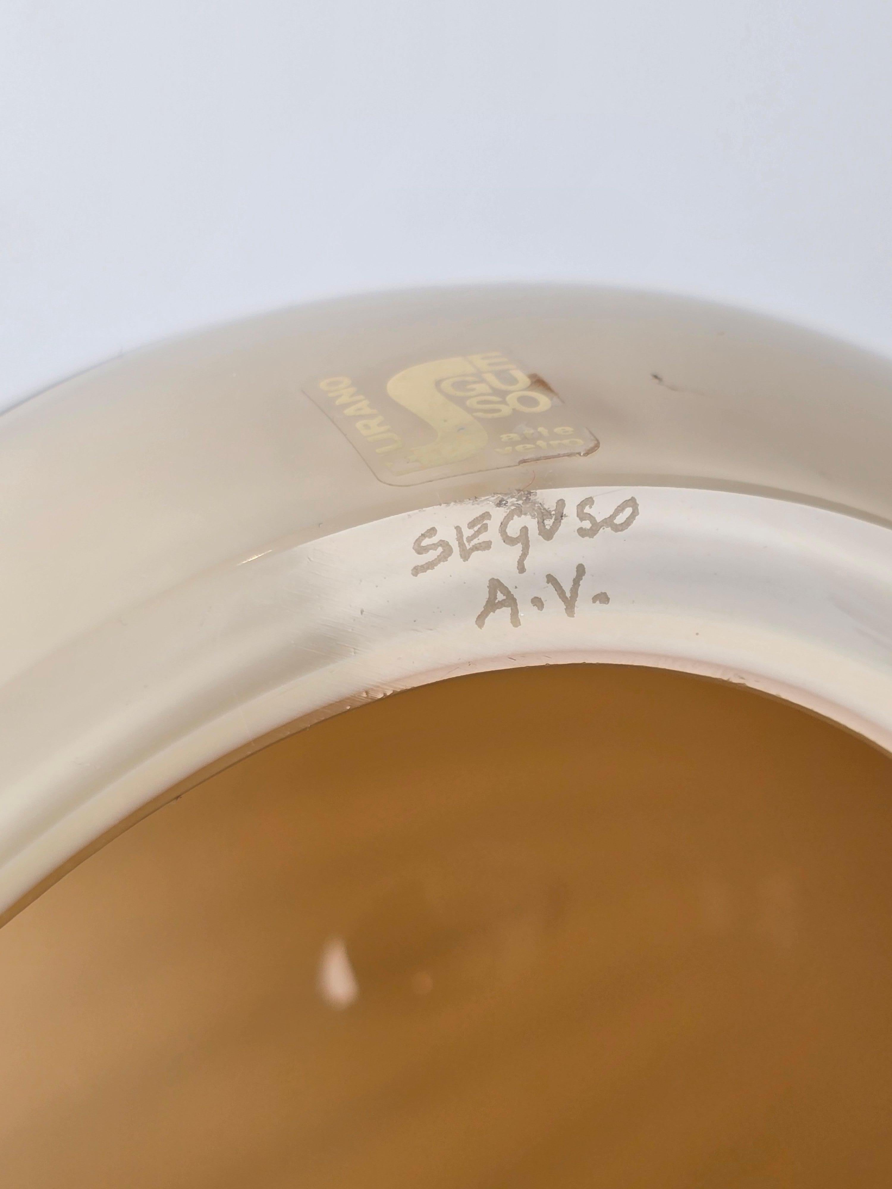 Grande scultura di uccello cigno di Murano di Seguso, metà del secolo scorso. in vendita 1