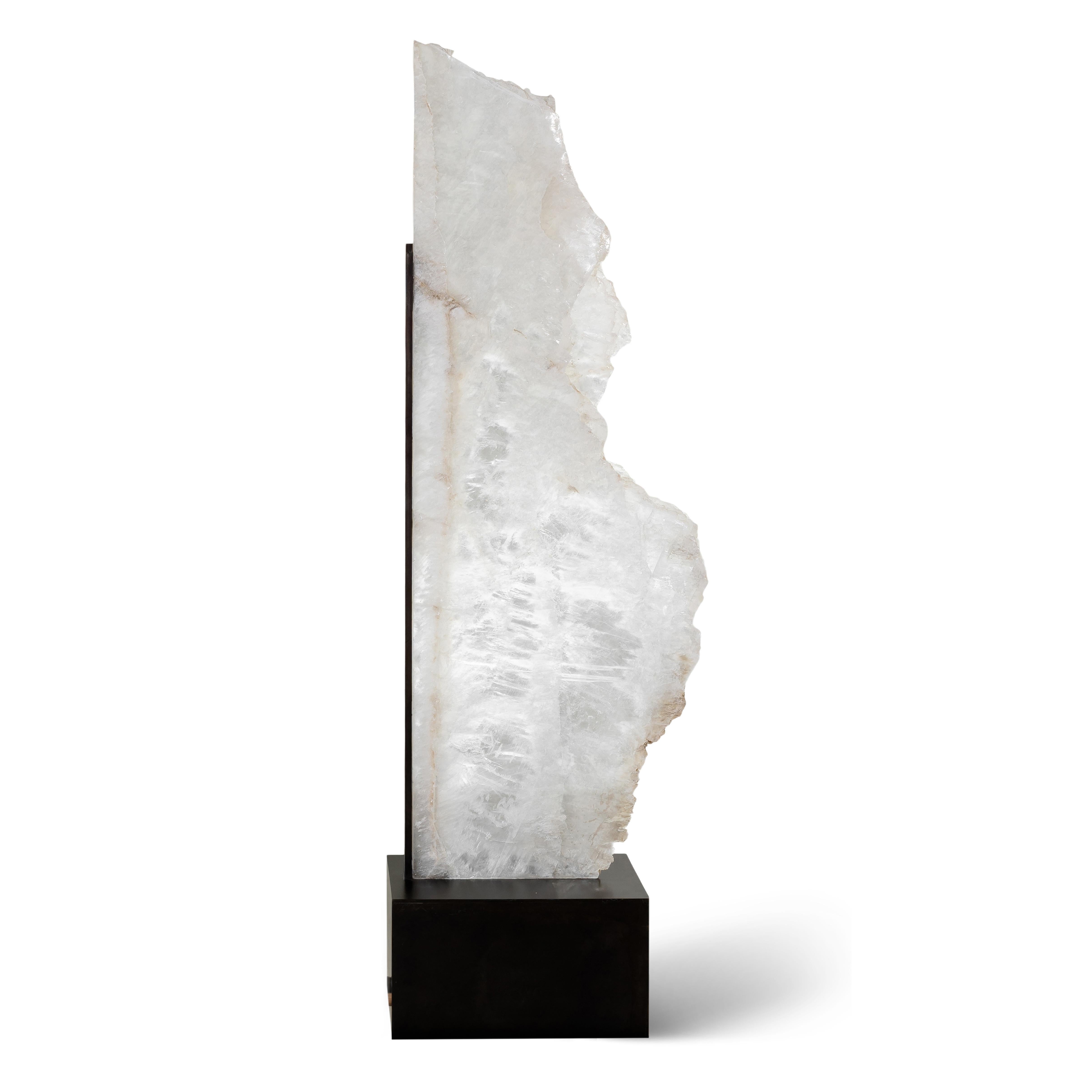 selenite sculpture