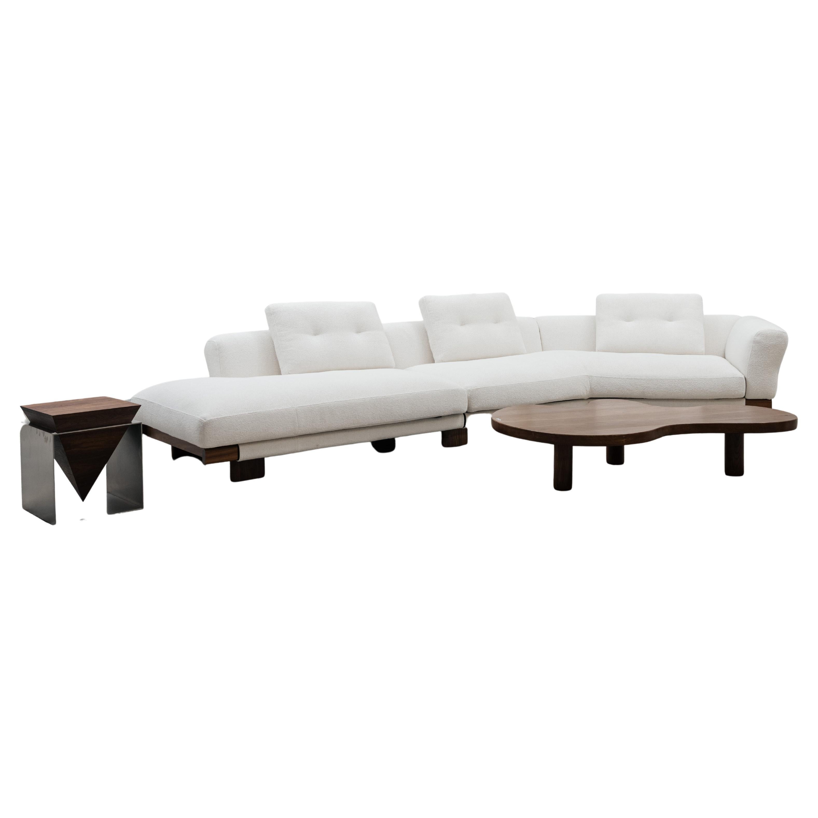 Large Sengu sofa with two elements For Sale