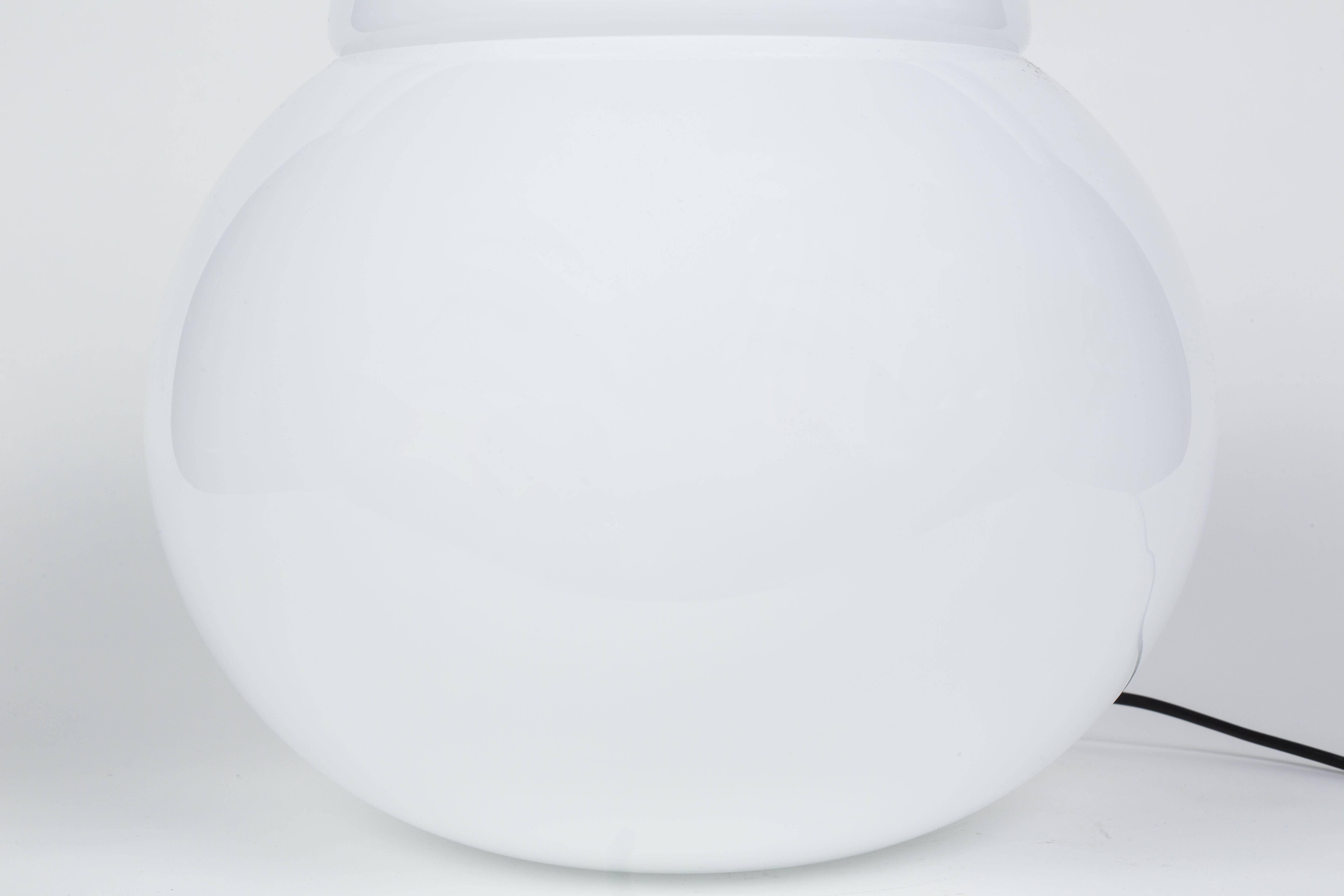 Contemporary Large Sergio Asti 'Daruma' Table Lamp for Fontana Arte