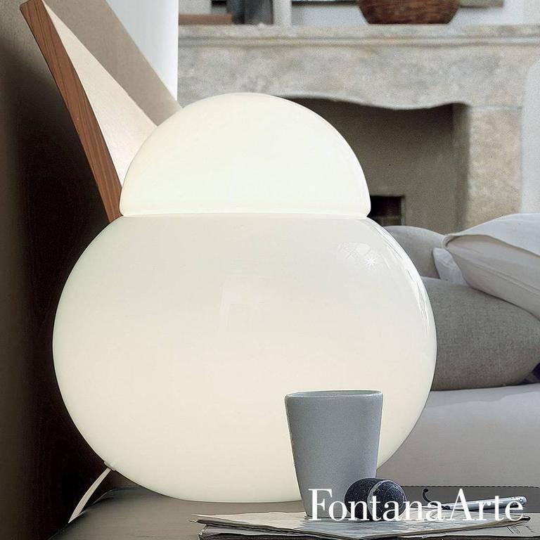 Large Sergio Asti 'Daruma' Table Lamp for Fontana Arte 3