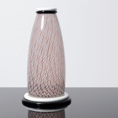 Large Sergio Asti LINGAM Vase, 13"H, Murano