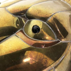 Large Sergio Bustamante Mounted Lion Head