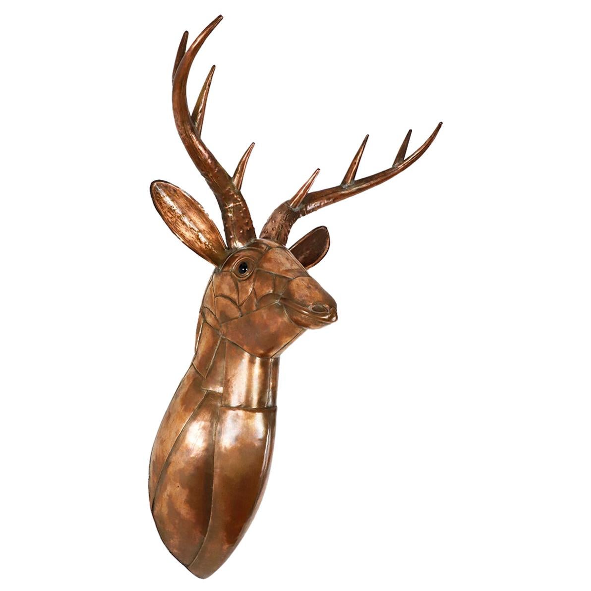 Large Sergio Bustamante Stag Head