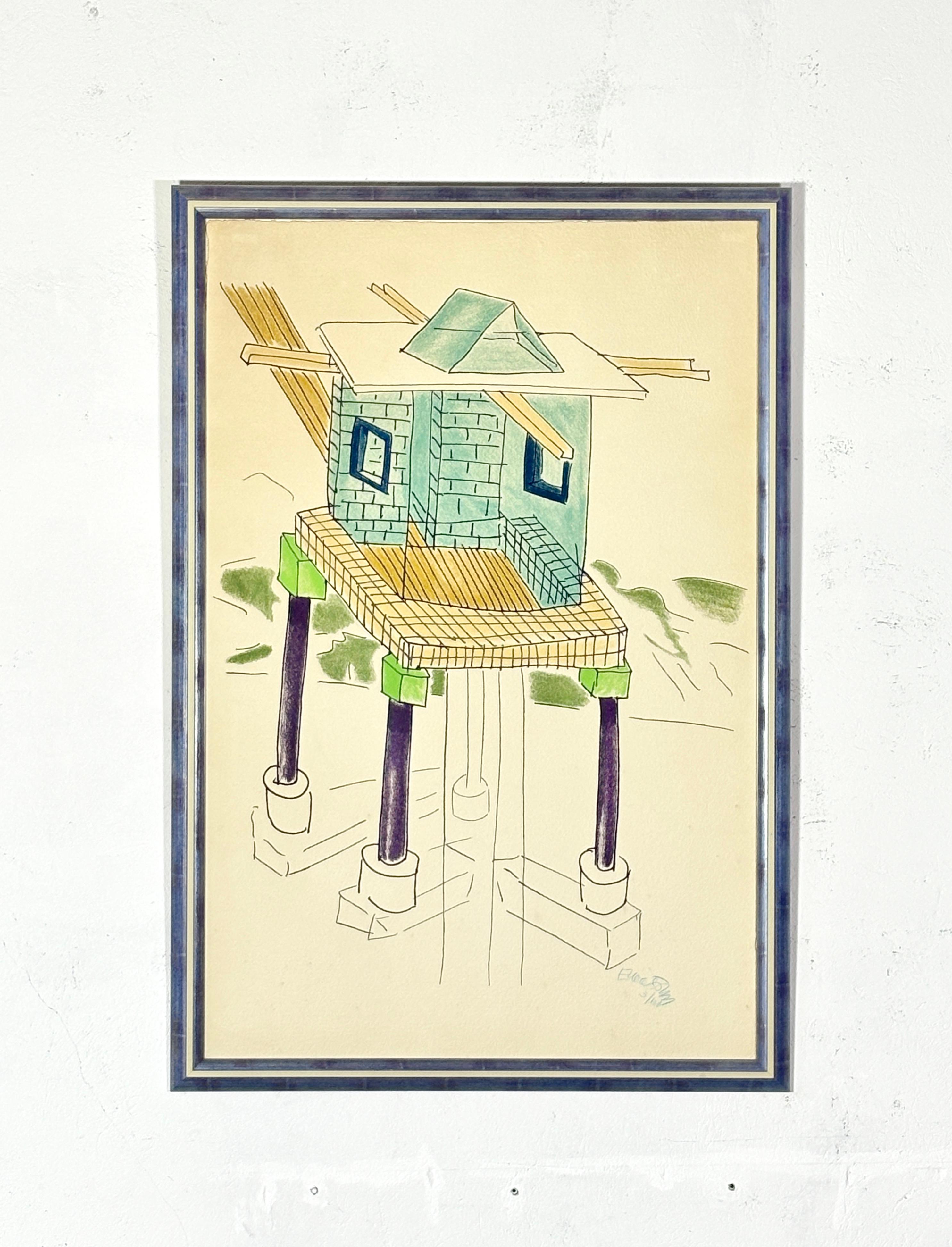 Preciosa y rara serigrafía 