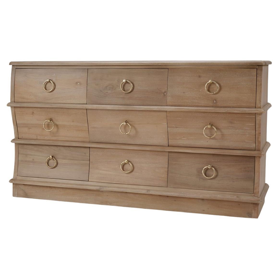 Large Serpentine Dresser