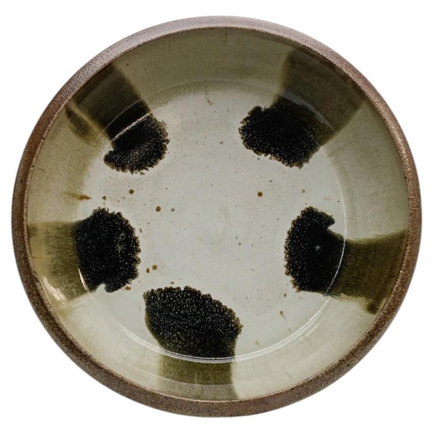 Large Serving Bowl by Renowned Welsh Potter Phil Rogers For Sale