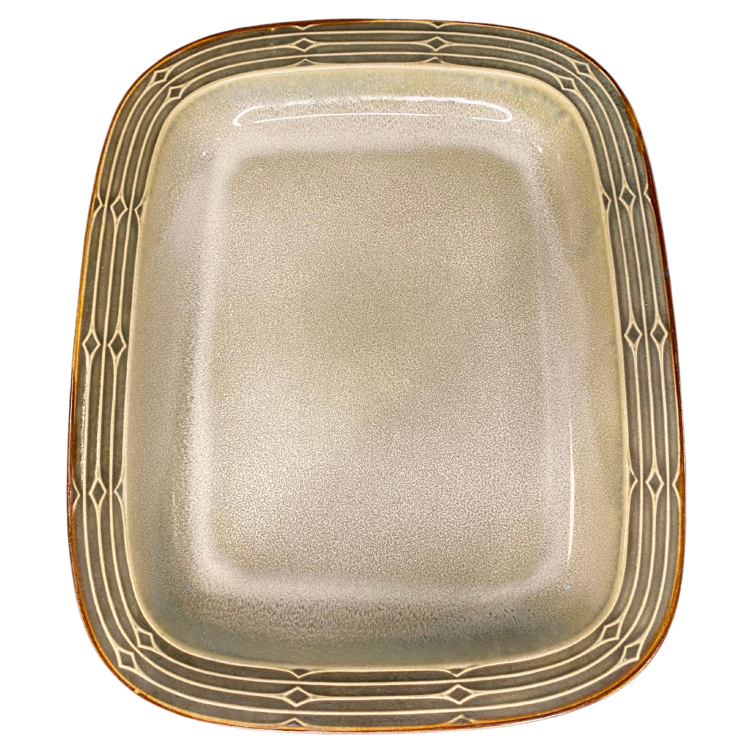 Large Serving Plate, Bing & Grøndal 'Rune', Denmark For Sale
