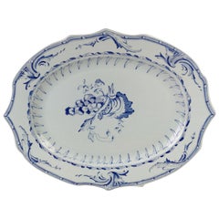 Large Serving Plate Rörstrand Replica of 1700s Pattern