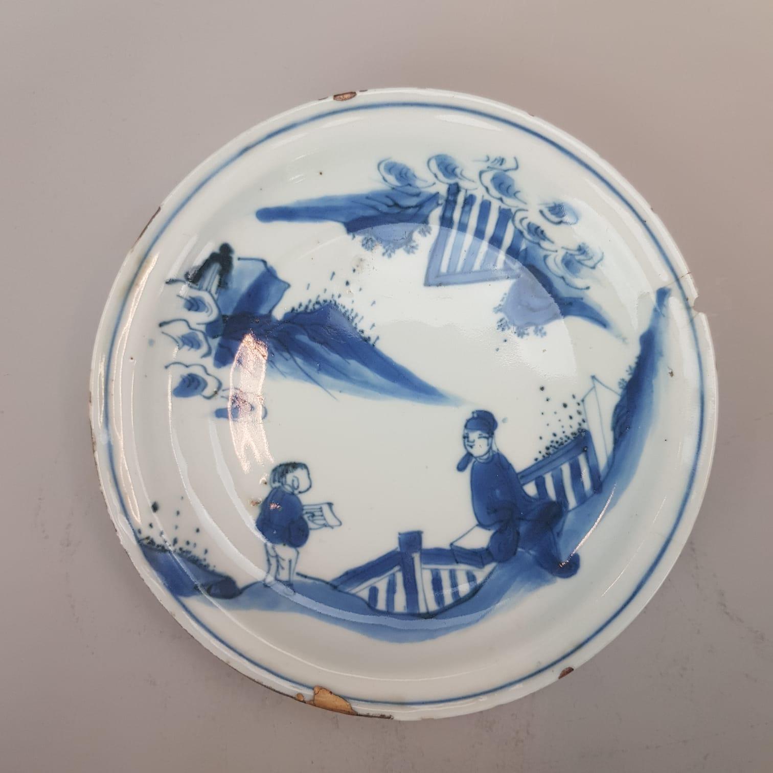 XVIIIe siècle et antérieur Grand ensemble d'assiettes en porcelaine chinoise du 17ème siècle de la Dynastie Ming, marqué Chenghua en vente