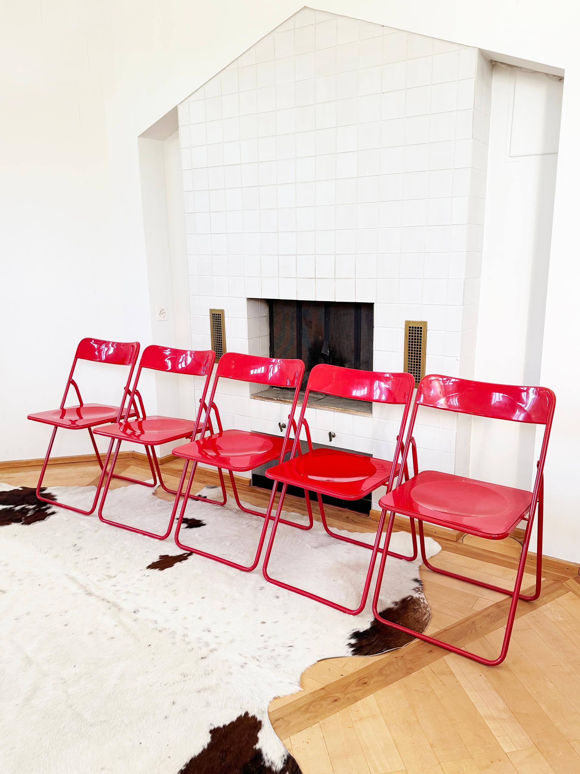 Large Set of 17 Postmodern 1980s Vintage Nils Gammelgaard for Ikea Colorful 
