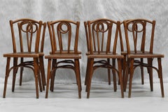 Large Set of 22 Bistro Dining Chairs by Thonet Vienna, before 1921