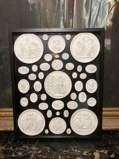 Large Set of Ancient Seals, Cameo`s & Small Plaques, 20th Century