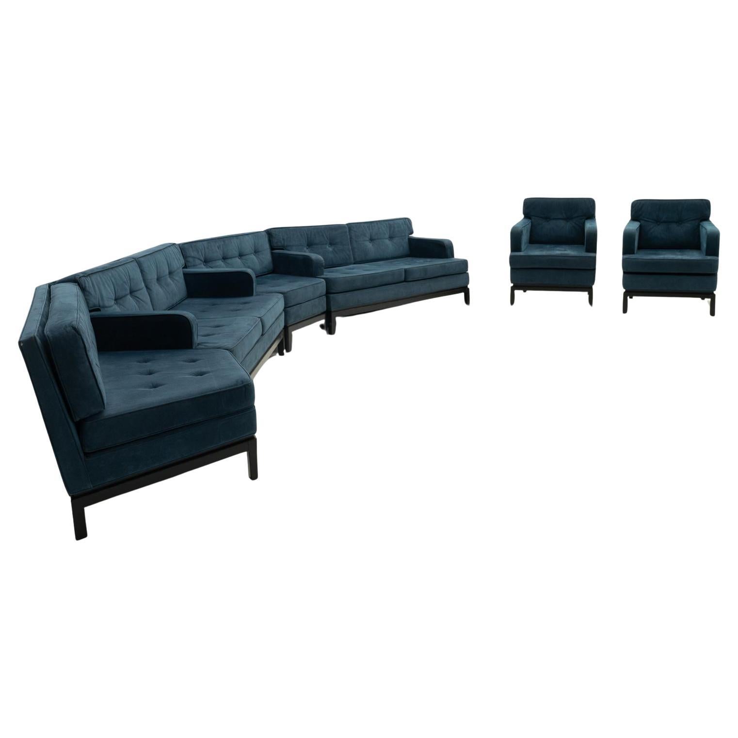 Large set of Belgian Royal suite  by Jules Wabbes