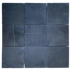 Large Set of Black Stone Tiles
