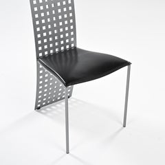 Large Set of Eight Chairs by Lella & Massimo Vignelli, circa 1980