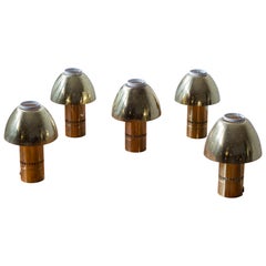 Large set of "Flora" Table Lamps by Hans-Agne Jakobsson, Sweden, 1960s