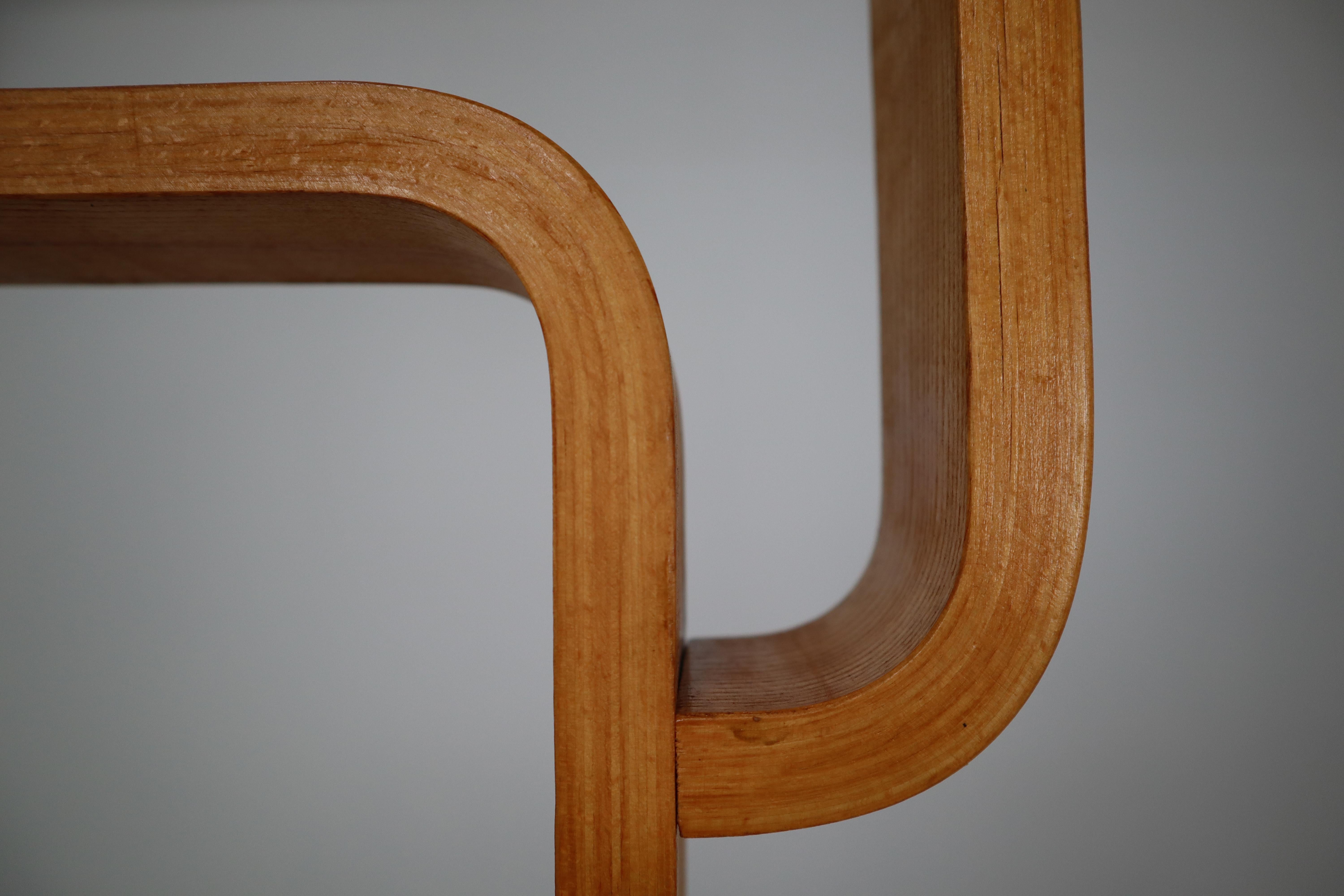 Large Set of Mahogany Color Midcentury Room Dividers in Bentwood, circa 1960s 4
