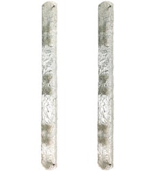 Large Set of Molded Glass Sconces, Sold in Pairs
