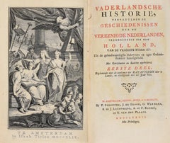 Large Set of Old Dutch Books about the Rise of the Dutch Republic, 1782