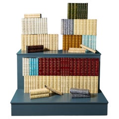Large Set of Reclaimed Faux Library Books